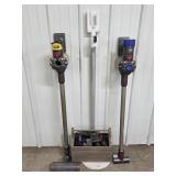Dyson Vacuums(2) with Stand and Attachments