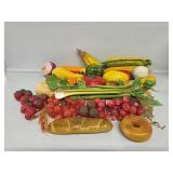 Faux Fruits and Vegetables