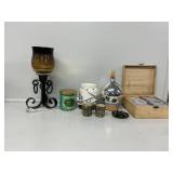 Wax Melter, Emerald Amazon Candle, Essential