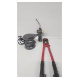 Ironton 5IN Orbital Palm Sander, 18IN Bolt Cutters