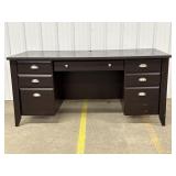 Modern Sleek Black Desk