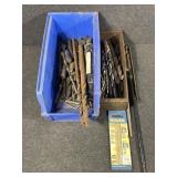 Industrial Drill Bits Including Several W/Tapered