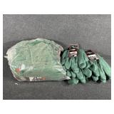 Heavy Duty Green Chore Glove XL NEW WITH TAGS