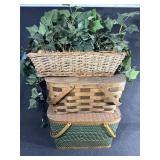 Wicker Baskets (3)
