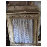 Wooden Wall Hanging Shelf with Door