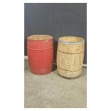 Wooden Barrels (2)