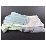 Double Sheet Sets (3), White Fabric Table Cover