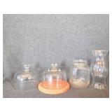 Glass Chimney, Glass Jar(no lid), Glass Cupcake