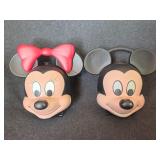 Mickey and Minnie Mouse Head Lunch Kits