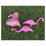 Plastic Flamingos(3)