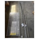 Rubbermaid White Wire Shelving & Rails