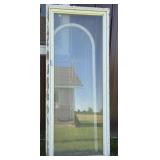 Glass Storm Door, Arched Door Decor