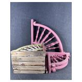 Wheel Brackets Farmhouse Decor