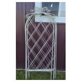 Metal Folding Garden Trellis