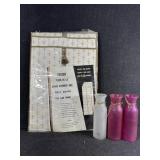 Jumbo Garment Bag, Glass Flower Jars(3)