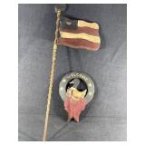 Wooden Welcome Sign