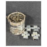 Galvanized Steel Connectors(16),Peg Board Hooks