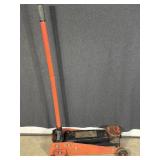 Hydraulic Floor Jack Red Handle & Chassis
