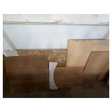 Various Sized Pieces of OSB, Plywood