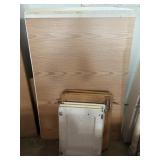 Cabinet Doors (11) Wood Panel, Wooden Stained