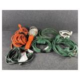 Trouble Ligh With Metal Cage Gaurd, Extension Cord