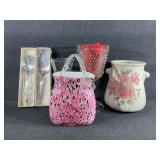 International Silverplate Silverware, Vases,Candy