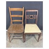 Vintage Wooden Chairs (2)
