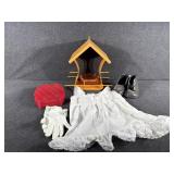 Orange Bird Feeder, Over The Door Organizer