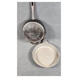 Lodge & Crofton Cast Iron Skillets