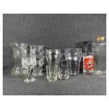 Coca-Cola Glasses, Vases,Clear Bottle With Cork