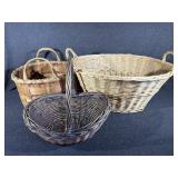 Woven Splint Baskets (3)