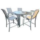 Counter Height Outdoor Patio Bar Set