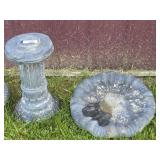 Concrete Bird Bath