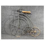 Metal Bicycle Decorative Wall Sculpture