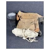 Craftsman Tool Belt, Canvas Work Apron W/Pockets