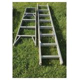 2 Metal Ladders