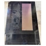 Black and Silver Brushed Stainless Steel Panels
