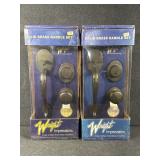 Solid Brass Handle & Lock Sets (2) NIB