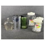 Stainless Sugar Canister, Rubbermaid Storage,Vase