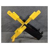 Yellow and Black Metal Hose Reel