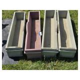 Wooden Flower Boxes(4)