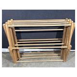 Wood Clothes Drying Rack