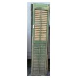 Wooden Green Shutters(4)