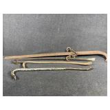 Large Metal Pry Bars(3),Hanging Beam Scale