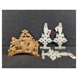 Cast Iron Hinge Decor(3), Cast Iron Bird Hose