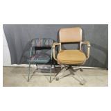 Rolling Office Chair, Folding Chair