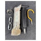 Aluminum Spikes for Fastening Gutters,Hand Pump