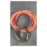 Heavy-Duty Red Rubber Air Hose, Battery or