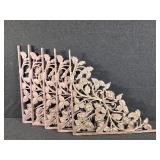 Cast Iron Floral Accents(5)