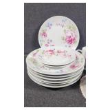 Gibsons Heavenly Rose Floral Dinnerware